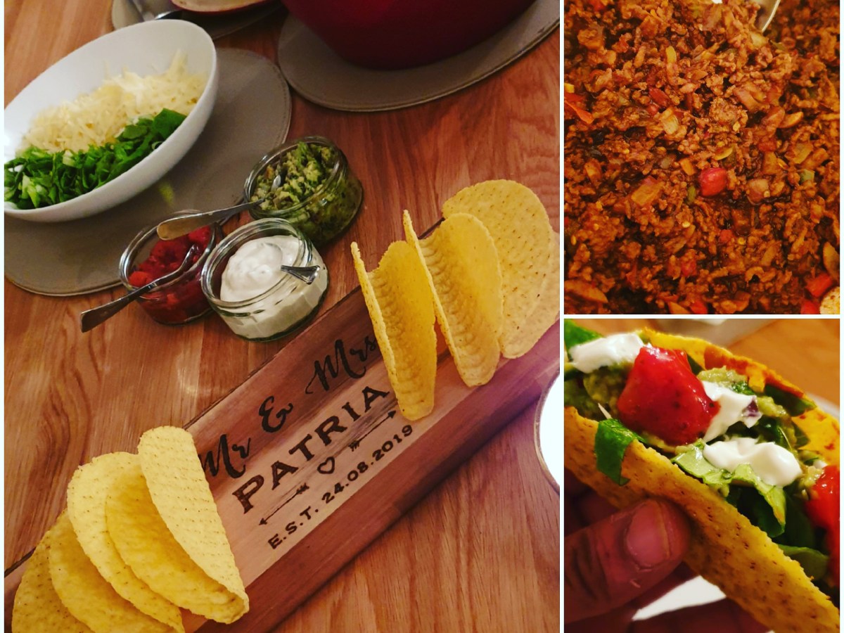 Recipie for chilli beef tacos